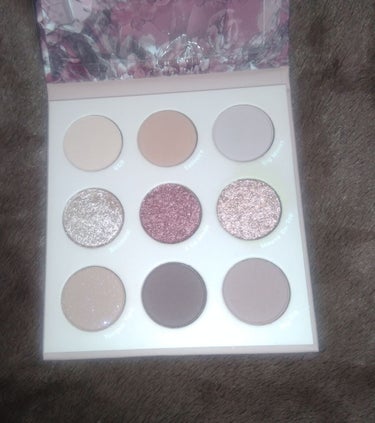 ColourPop Making Mauvesのクチコミ「⚠4枚目に目の写真あります

colourpopの新作パレットが届いたので早速スウォッチ、何色.....」（1枚目）