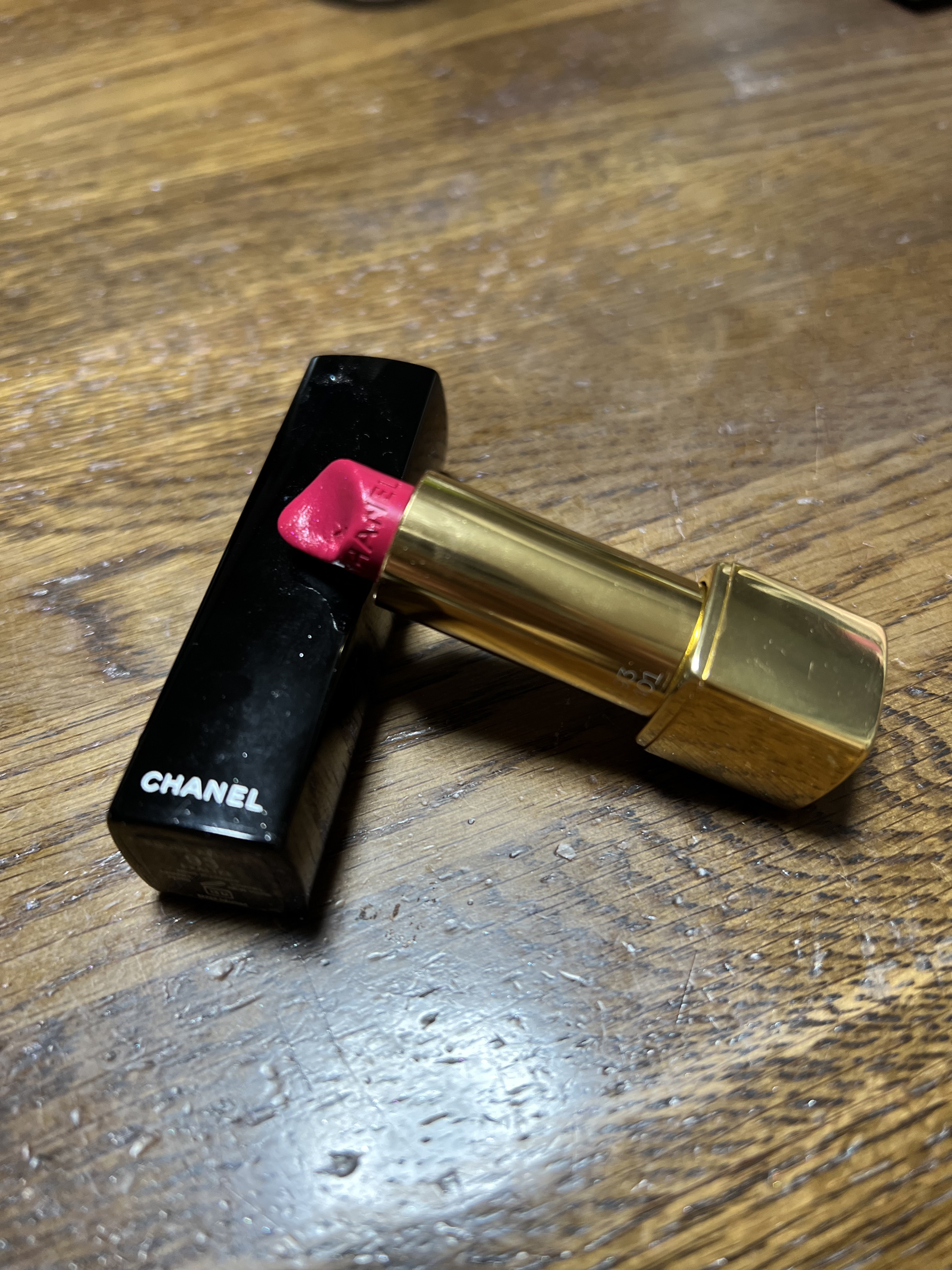 ルージュ アリュール 93 エグザルテ/CHANEL/口紅を使ったクチコミ（1枚目）