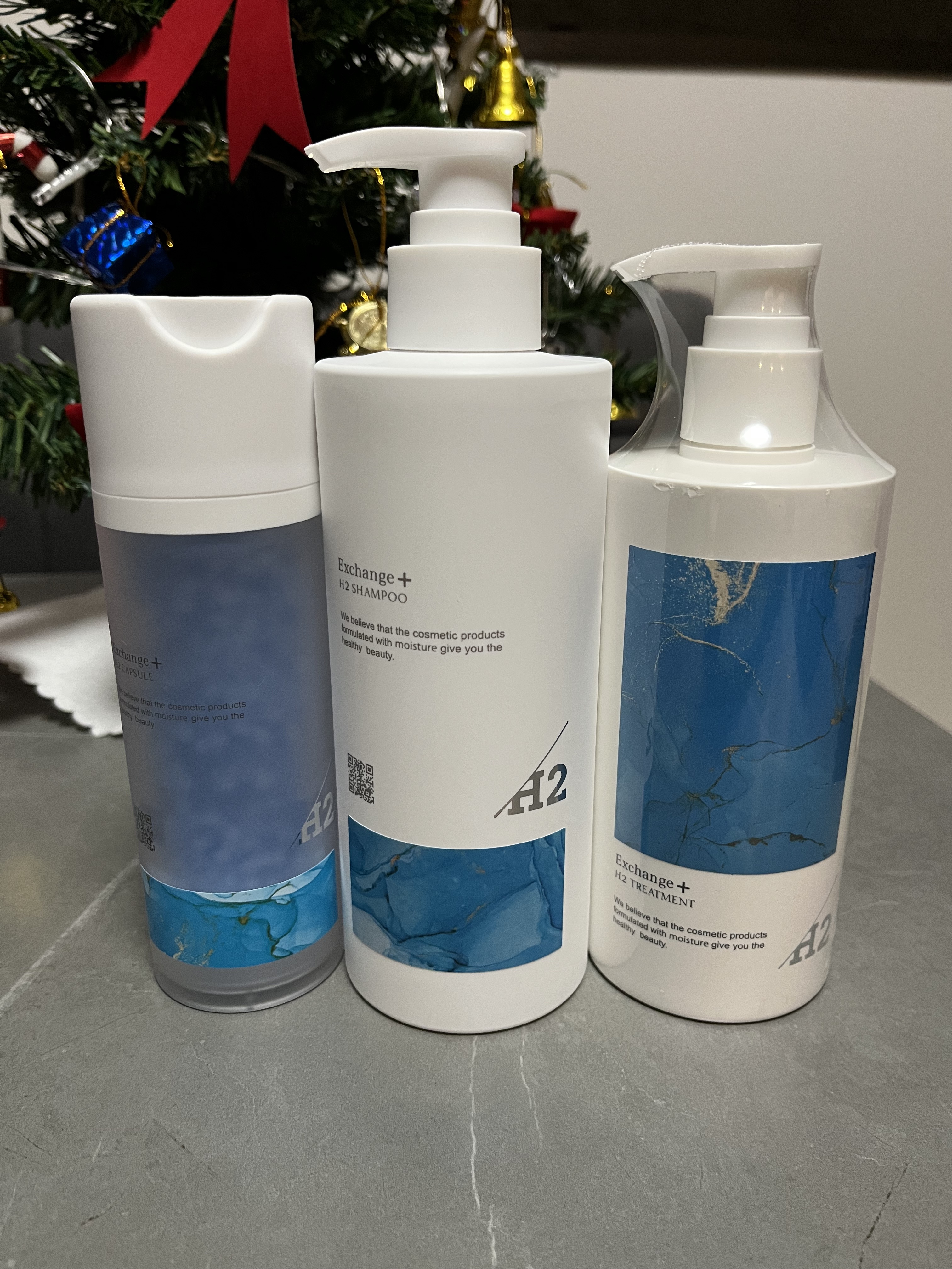 H2シャンプー/カプセル/トリートメント  H2カプセル/Exchange+/サロンシャンプーを使ったクチコミ（1枚目）