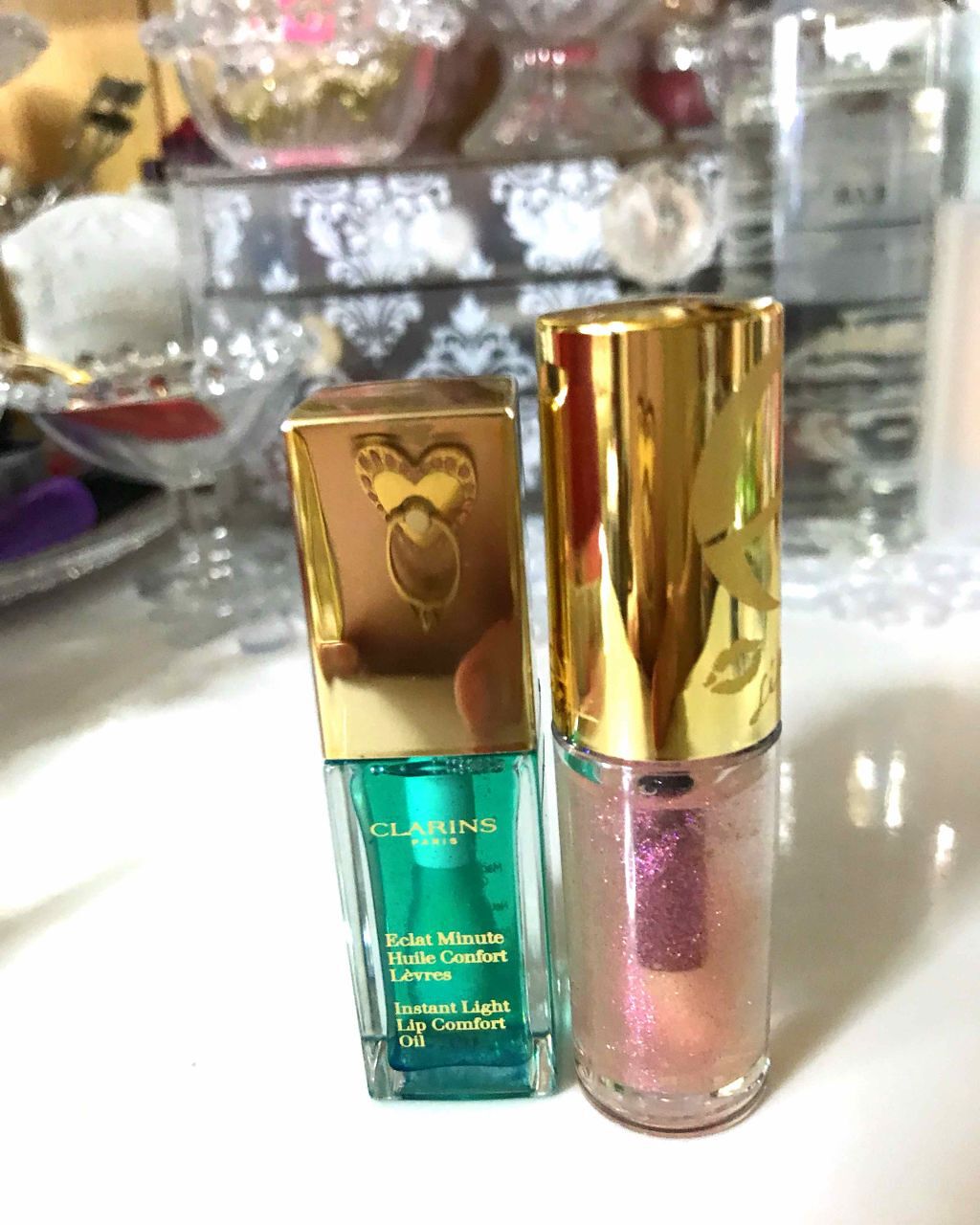 リップケアオイル/excel/リップグロスを使ったクチコミ（1枚目）