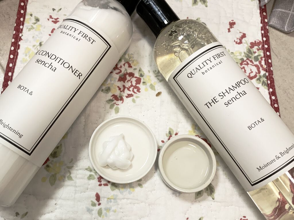 ボタアンド ザ コンディショナー <sencha>/クオリティファースト/シャンプー・コンディショナーを使ったクチコミ（1枚目）