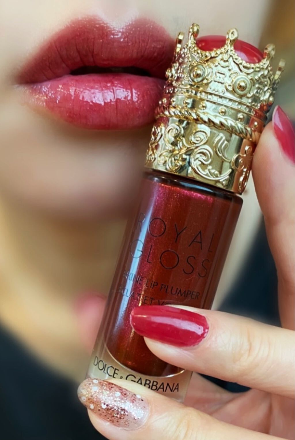 ロイヤルグロス シャインリッププランパー/DOLCE&GABBANA BEAUTY/リッププランパーを使ったクチコミ（2枚目）