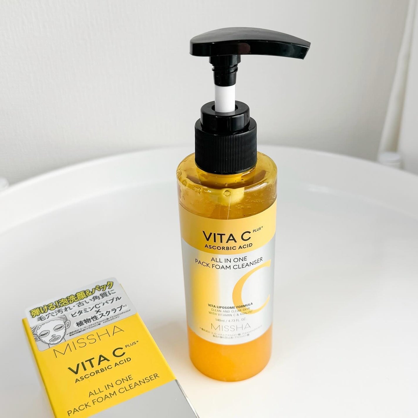 ミシャ ビタシープラス 泡マスク洗顔/MISSHA/泡洗顔を使ったクチコミ(1枚目)