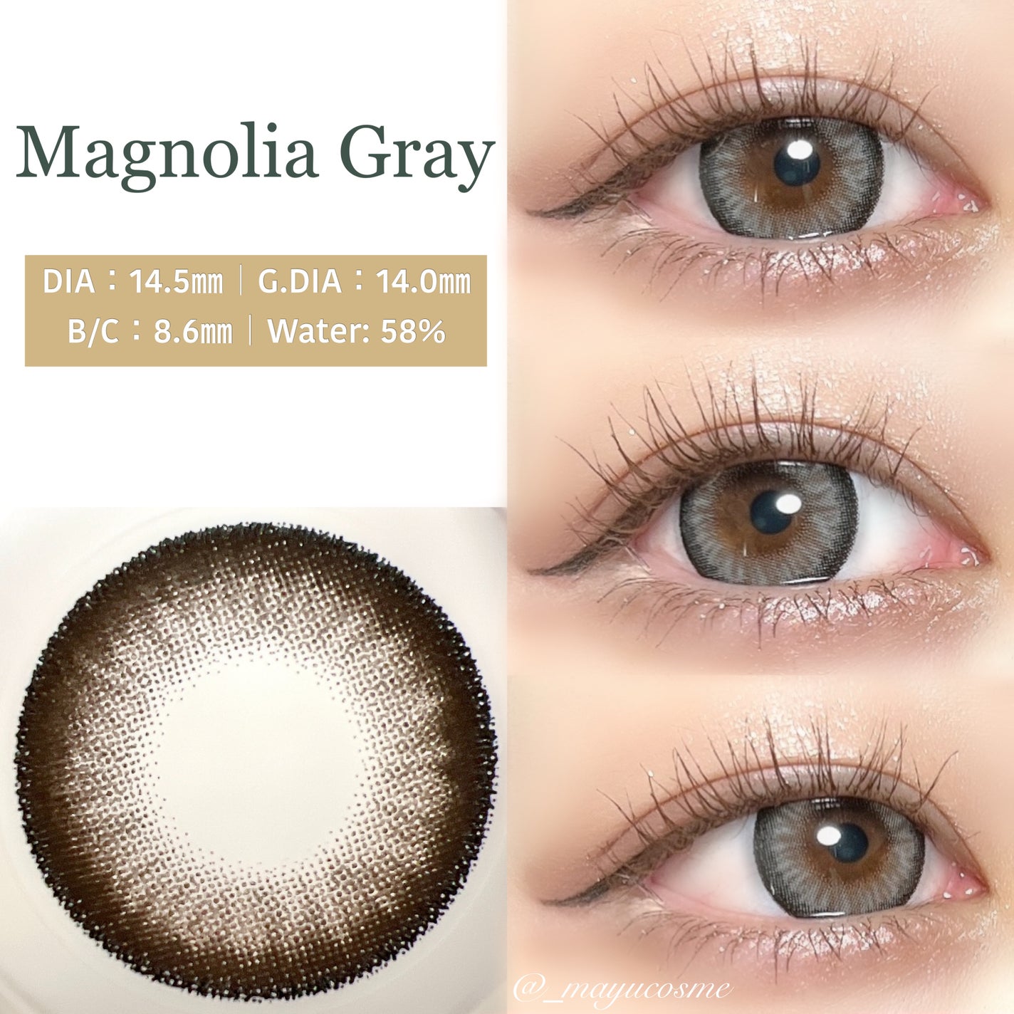 Majette 1day/Majette/ワンデー(1DAY)カラコンを使ったクチコミ(3枚目)