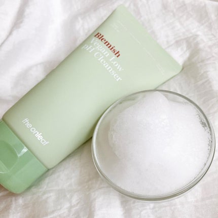 ブレミッシュビーガン弱酸性クレンザー/THE ONLEAF/洗顔フォームを使ったクチコミ(3枚目)