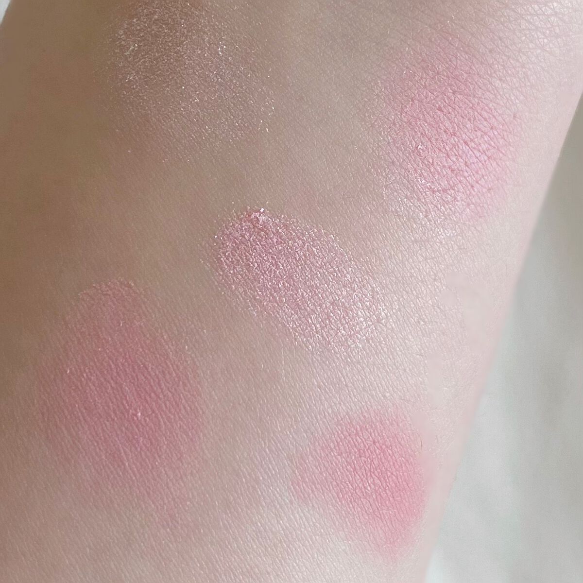 グロウフルールチークス（ブレンドタイプ）/キャンメイク/パウダーチークを使ったクチコミ（3枚目）