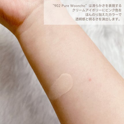 ブラーフィニッシュ雲楚クッション/Dinto/クッションファンデーションを使ったクチコミ(3枚目)