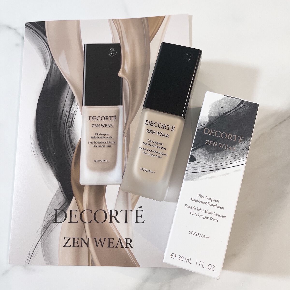 ---DECORTÉ
ゼン ウェア フルイド N31

マスク生活になってからベースメイク難民で
数々のファンデを試しても答えが見つからない間に
マスクが解禁になりました…💭

唯一試していなかったこちらのファンデ。
購入に至らなかった気