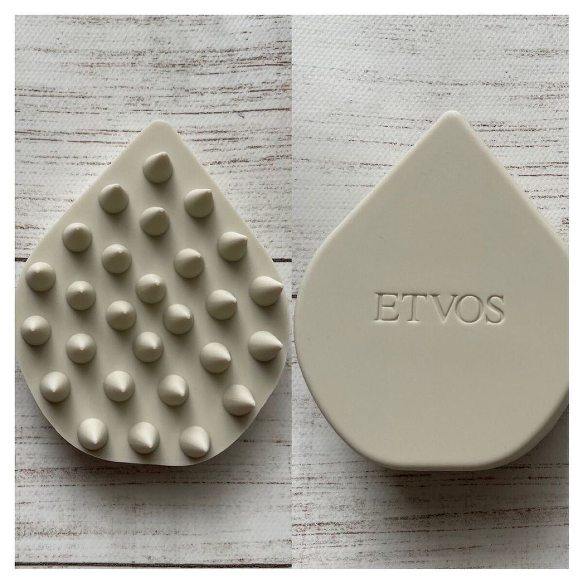 買って良かった‼️エトヴォス リラクシングマッサージブラシ☺️

凄く気持ちが良いです☺️私はお風呂で、髪を洗う前に一度マッサージと、シャンプーの時に泡立てながら使用しています🎊

そのあと髪乾かすとツヤツヤさが増している気がします😆✨