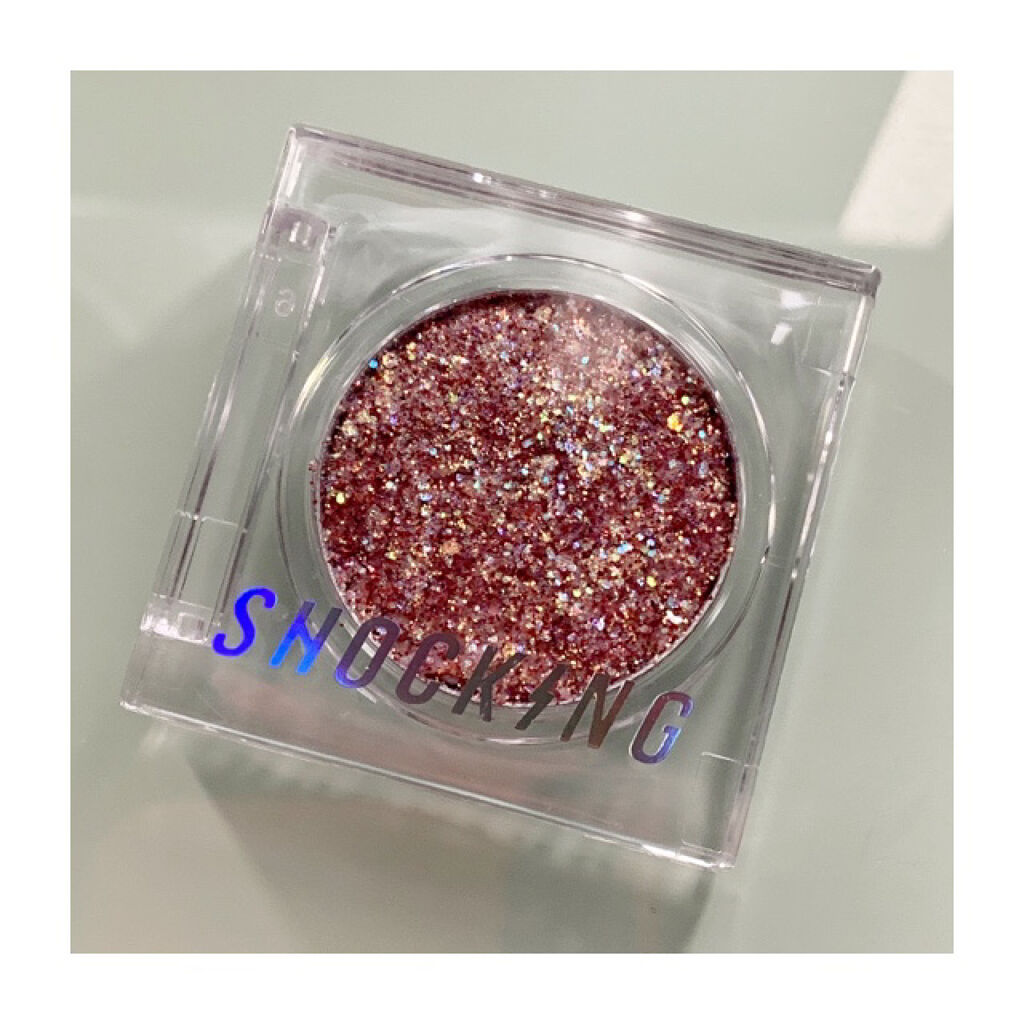 ザショッキングビームグリッター/TONYMOLY/グリッターを使ったクチコミ（2枚目）