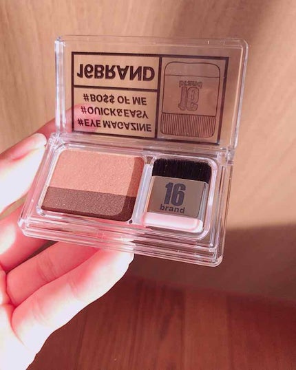 16 EYE MAGAZINE/16BRAND/アイシャドウパレットを使ったクチコミ(3枚目)