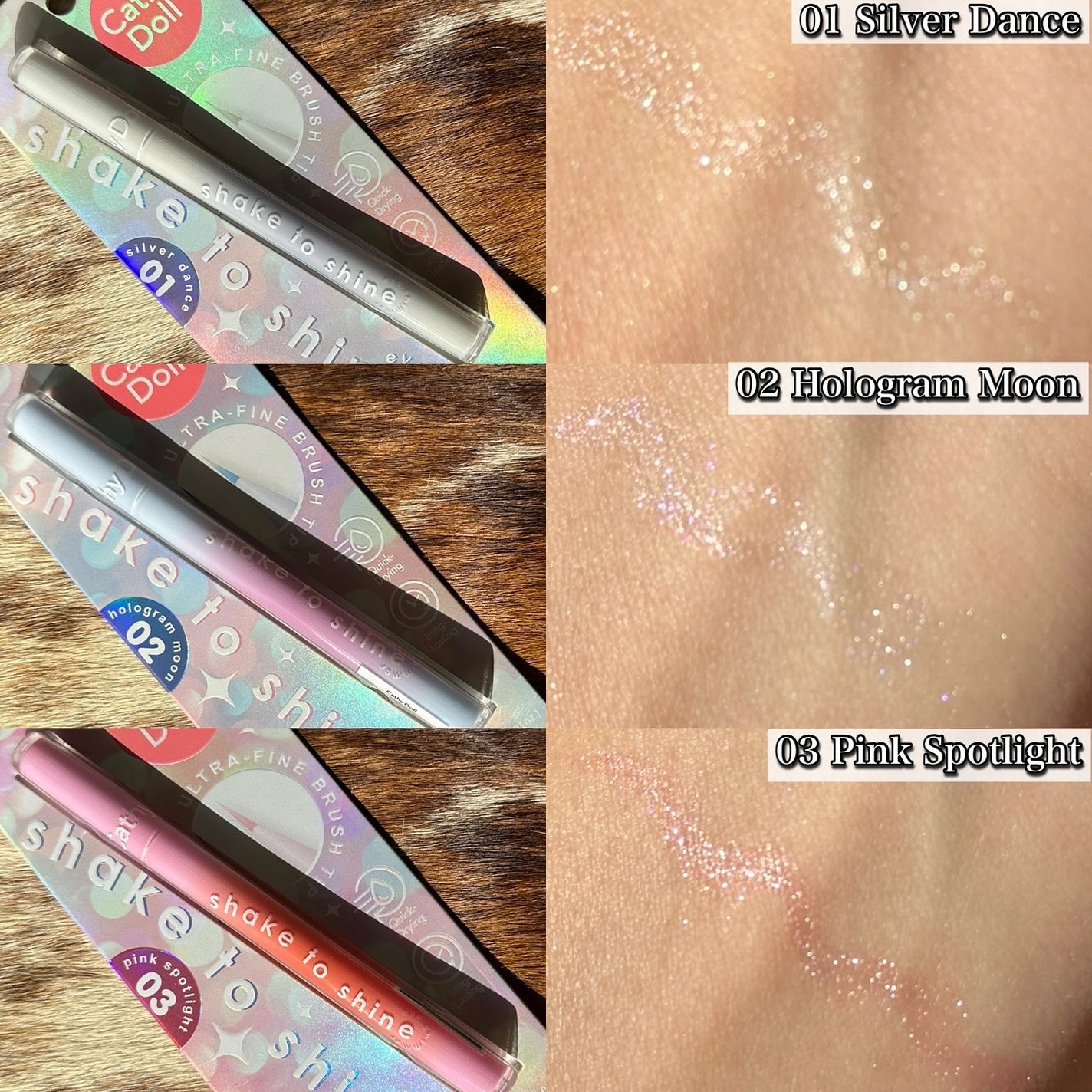 Cathy Doll シェイクシャインアイライナー/CathyDoll/リキッドアイライナーを使ったクチコミ(4枚目)