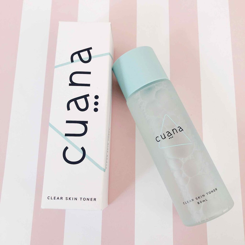 キュアナ クリアスキン トナー/cuana/化粧水を使ったクチコミ（1枚目）