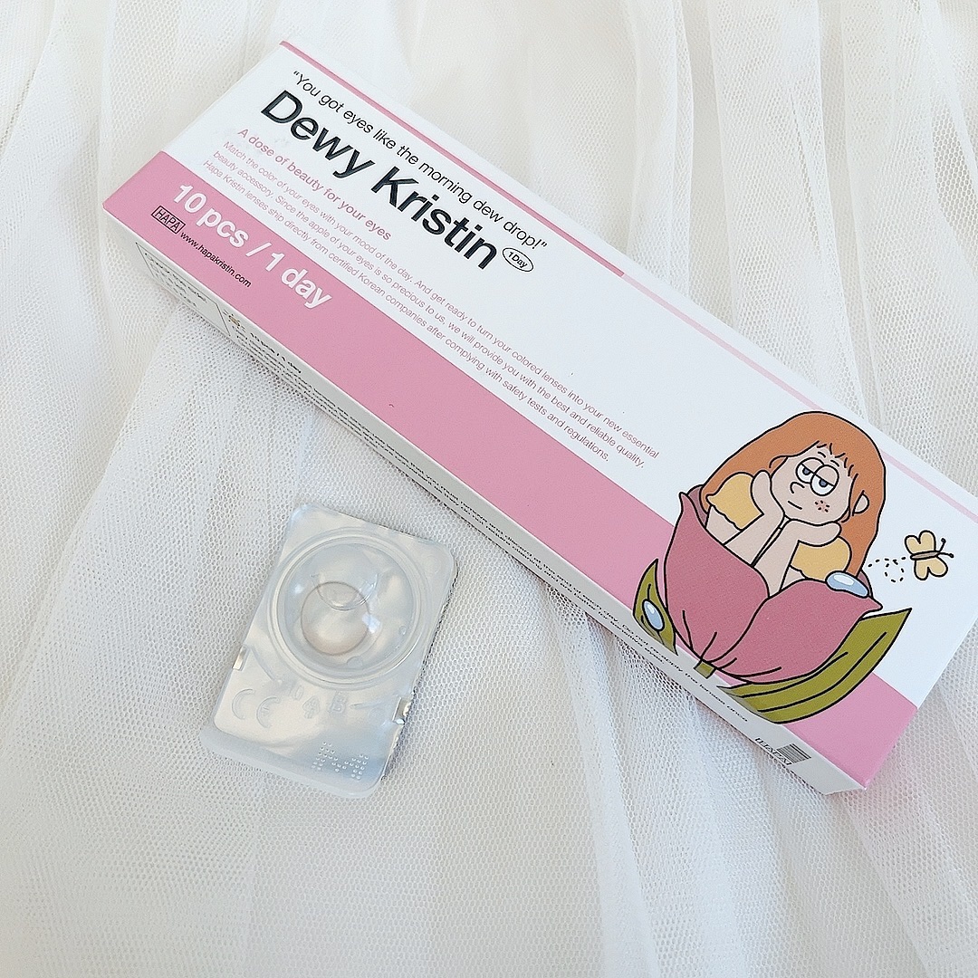 Dewy Kristin/Hapa kristin/カラーコンタクトレンズを使ったクチコミ（3枚目）