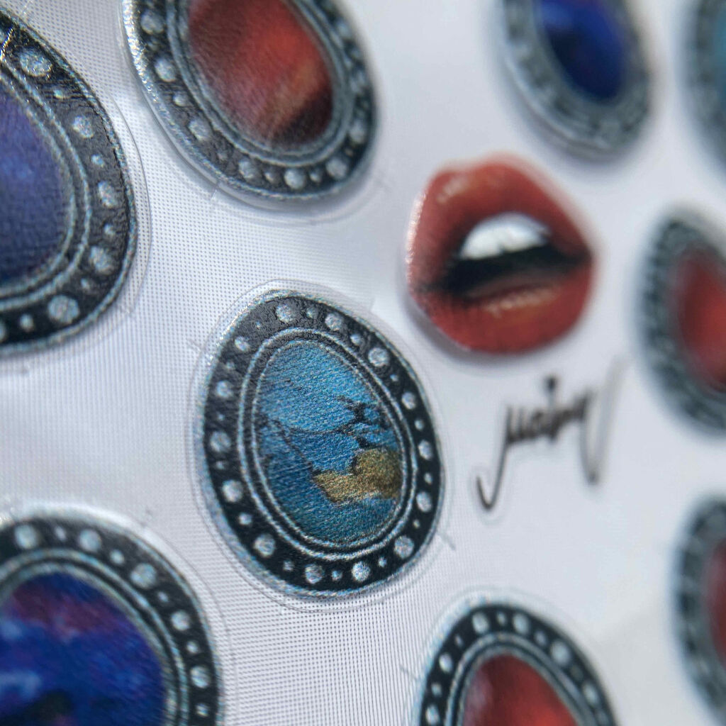 KiraNail Kirally NailSticker Maineeプロデュース brooch-drop