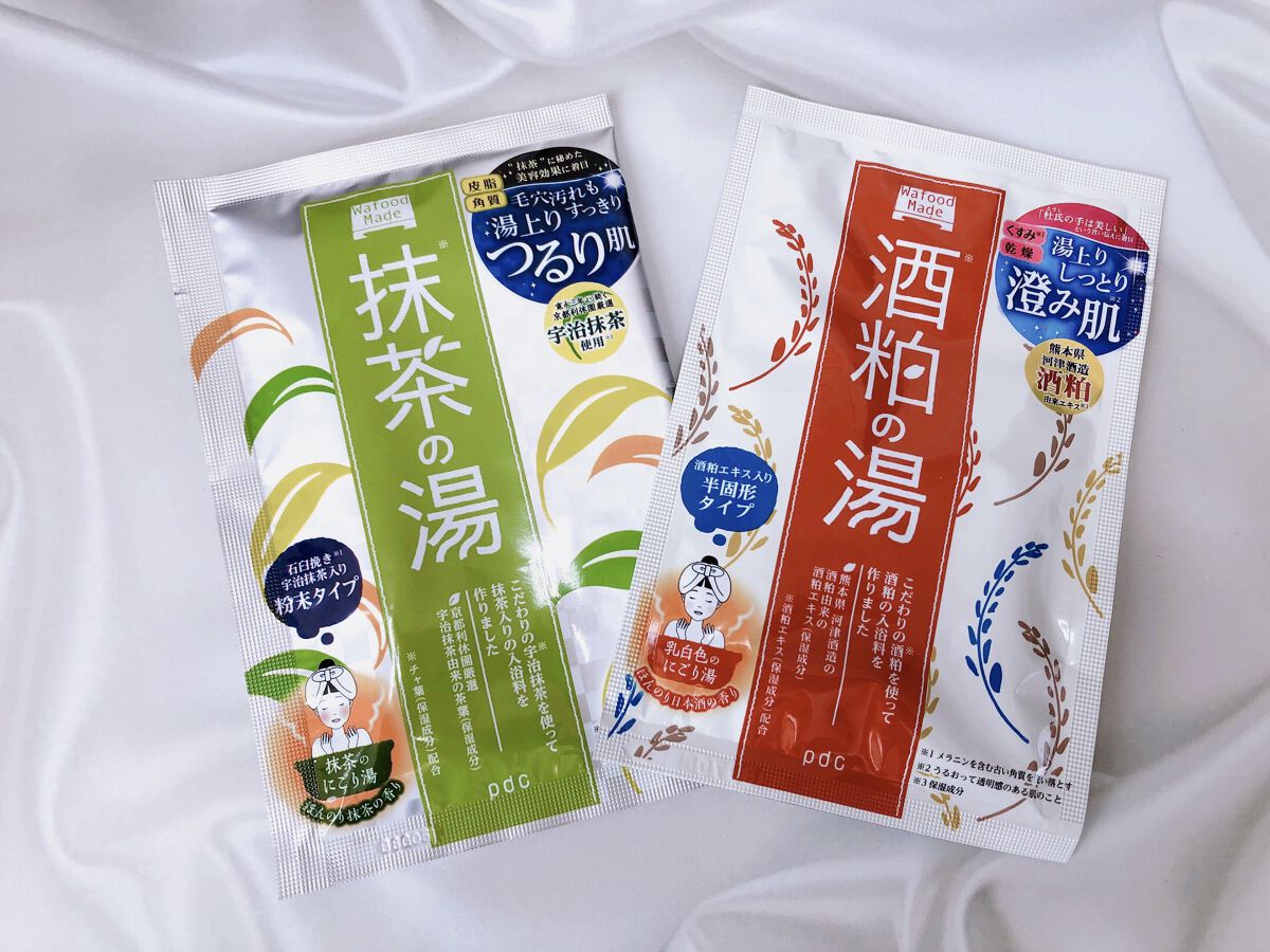 ワフードメイド　宇治抹茶の湯/pdc/保湿系入浴剤を使ったクチコミ（1枚目）