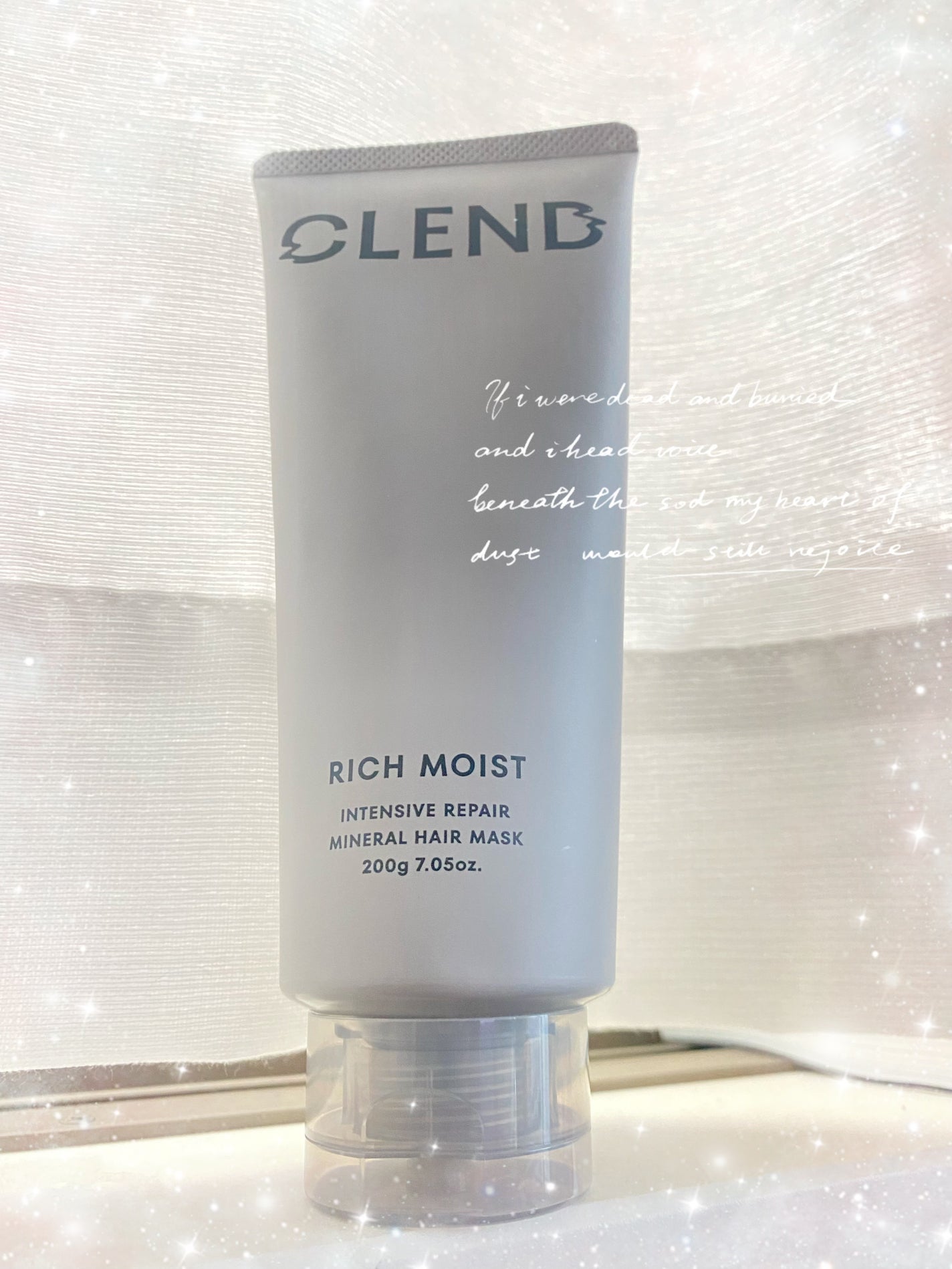 クレンド リッチモイスト インテンシブリペア ミネラル ヘアマスク/CLEND/ヘアマスク・ヘアパックを使ったクチコミ(1枚目)