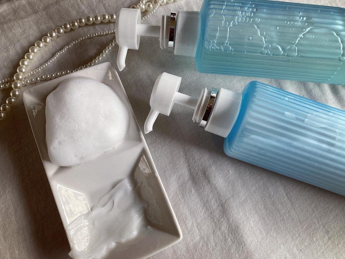 リフレッシュ × さらつや シャンプー/トリートメント/h&s/市販シャンプーを使ったクチコミ(3枚目)