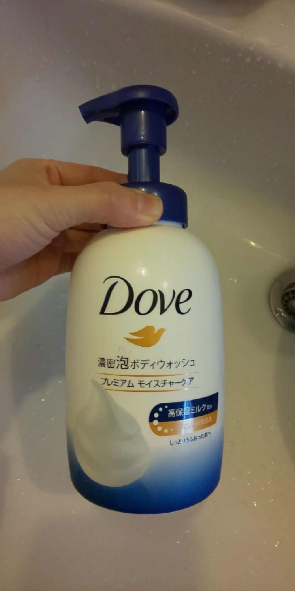 濃密泡ボディウォッシュ プレミアム モイスチャーケア/ダヴ/ボディソープを使ったクチコミ(1枚目)