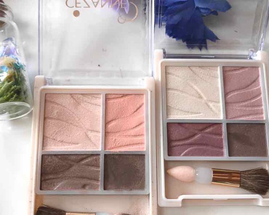 エアリータッチシャドウ 04 カシスブラウン/CEZANNE/アイシャドウパレットを使ったクチコミ（1枚目）