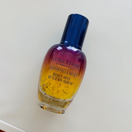 イモーテル オーバーナイトリセットセラム/L'OCCITANE/美容液を使ったクチコミ(2枚目)