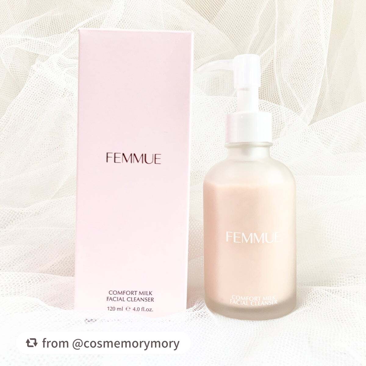 コンフォート クレンジングミルク/FEMMUE/ミルククレンジングを使ったクチコミ(2枚目)