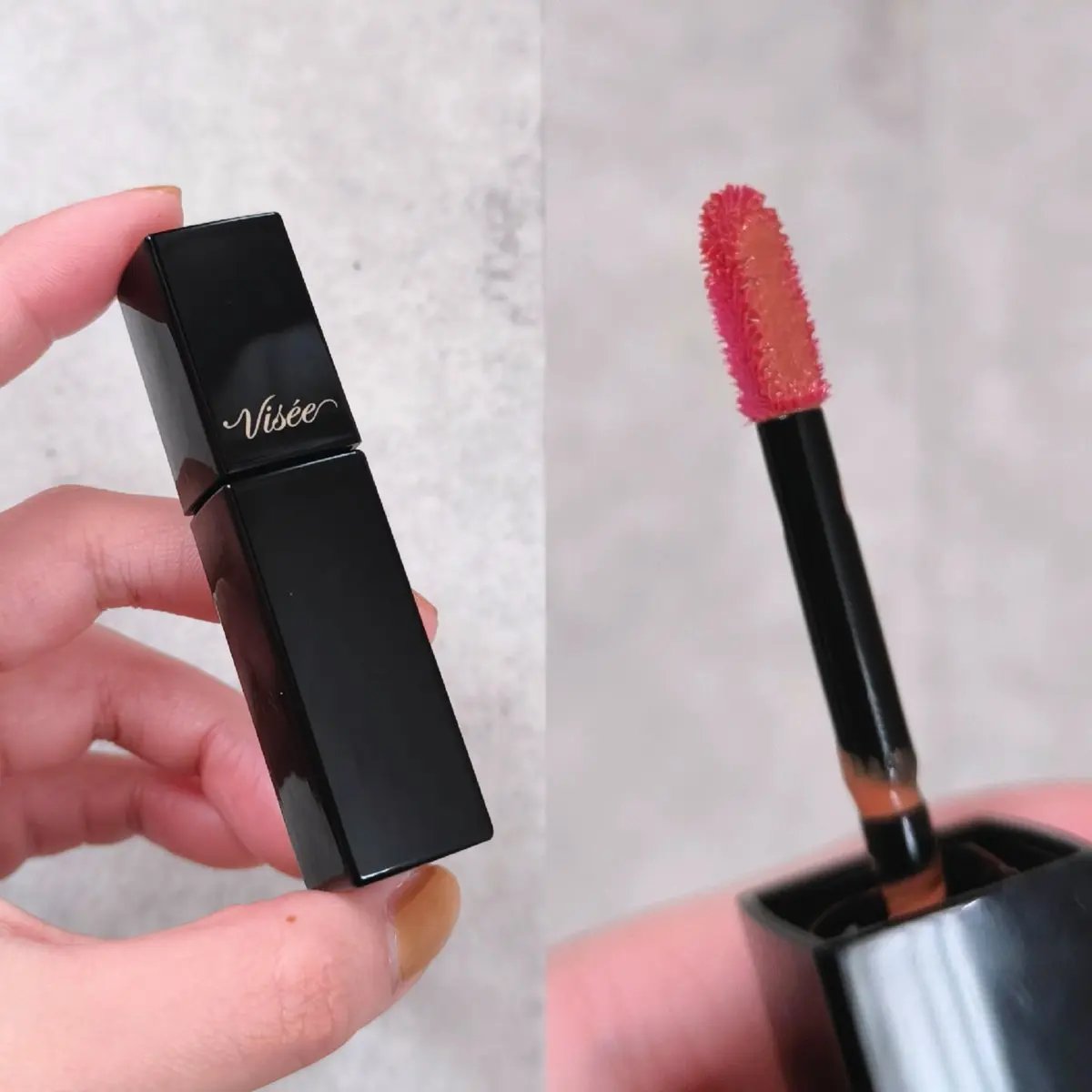 ネンマクフェイク リキッド/Visée/口紅を使ったクチコミ（2枚目）