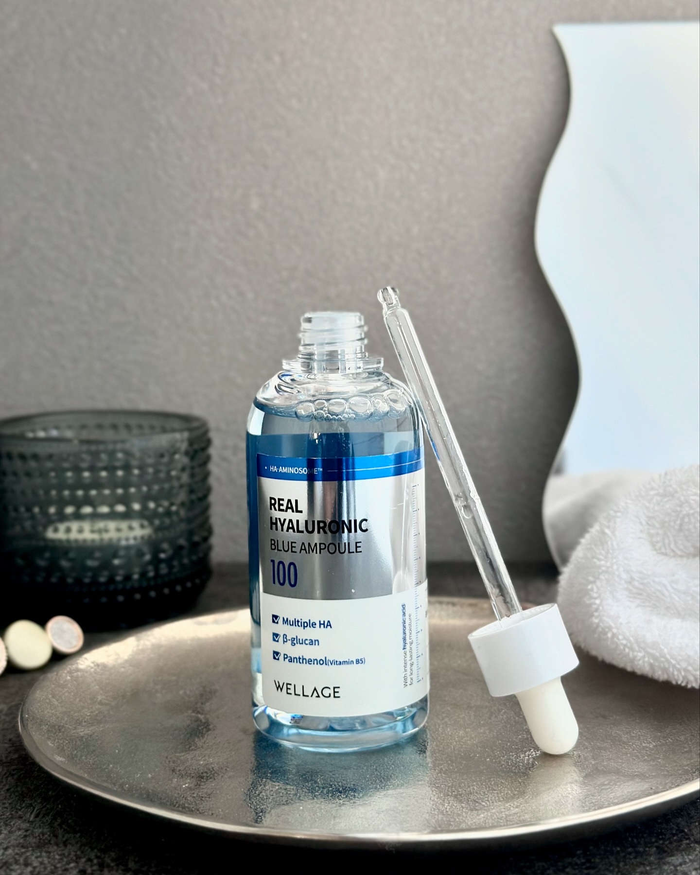 リアルヒアルロニックブルーアンプル 100/Wellage/美容液を使ったクチコミ（3枚目）