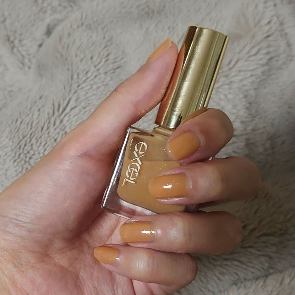 エクセル ネイルポリッシュ N NL42 幸福なひととき(サニーイエロー)/excel/マニキュアを使ったクチコミ（1枚目）