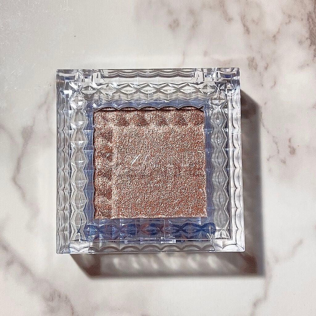 シングルカラーアイシャドウ/CEZANNE/単色アイシャドウを使ったクチコミ(2枚目)