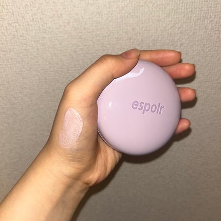 デューライクジェロー トーンアップクッション/espoir/化粧下地を使ったクチコミ(4枚目)