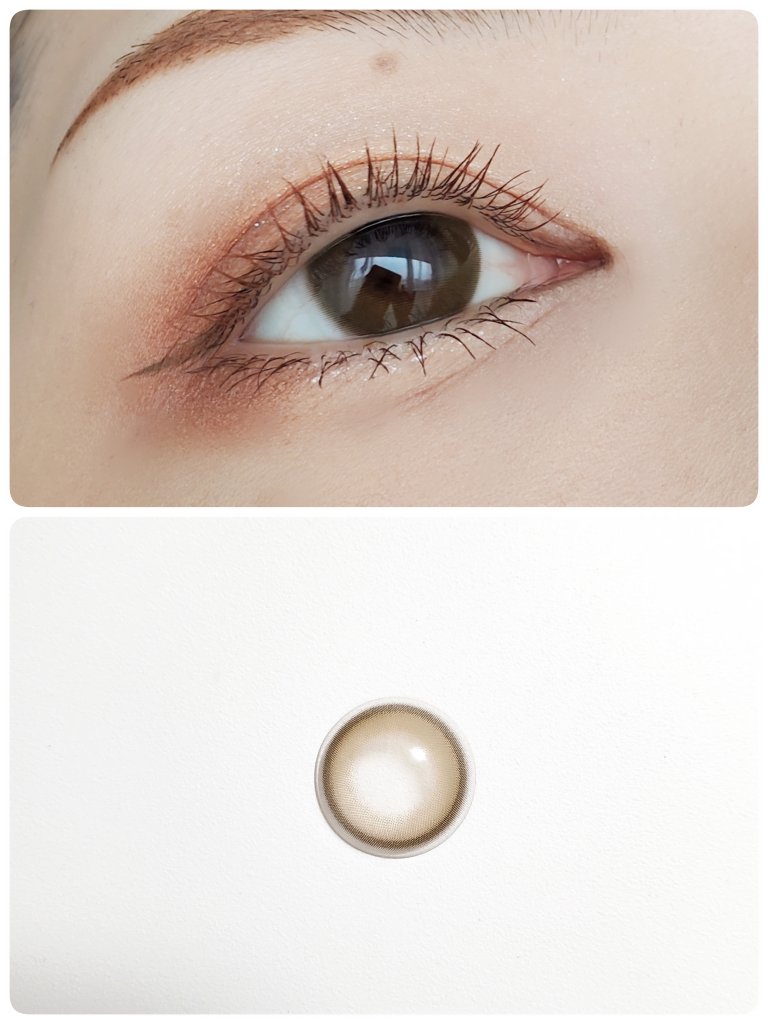 TeAmo 1DAY ダス ベージュ Dus Beige/TeAmo/ワンデー（１DAY）カラコンを使ったクチコミ（2枚目）