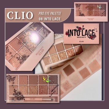 プロ アイ パレット 08 INTO LACE/CLIO/パウダーアイシャドウを使ったクチコミ（1枚目）