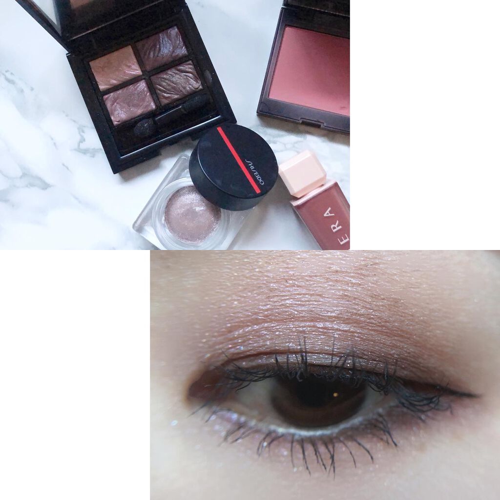 あゆみ on LIPS 「・\#todaysmake/・アイシャドウ☑#flarosso..」(2枚目)