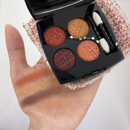 レ キャトル オンブル ツイード/CHANEL/アイシャドウパレットを使ったクチコミ(5枚目)