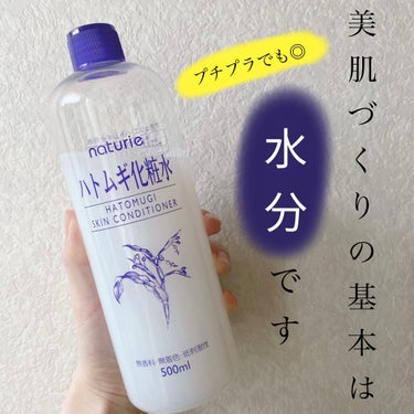 ハトムギ化粧水(ナチュリエ スキンコンディショナー R )/ナチュリエ/化粧水を使ったクチコミ（1枚目）