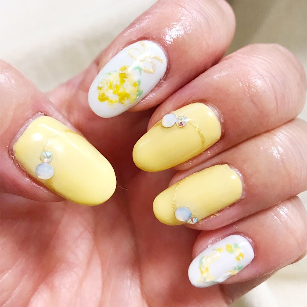 ジェルネイル(ライト対応)/セリア/ジェルネイルを使ったクチコミ(1枚目)