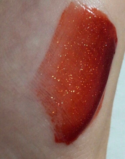 アピュー ジューシーパン スパークリングティント CR02 たべごろ甘柿/A’pieu/口紅を使ったクチコミ(2枚目)