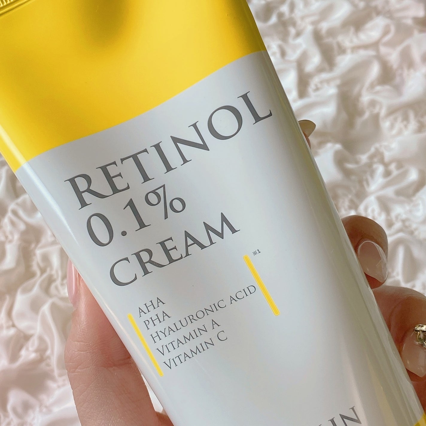 レチノール0.1クリーム/APLIN/フェイスクリームを使ったクチコミ(1枚目)