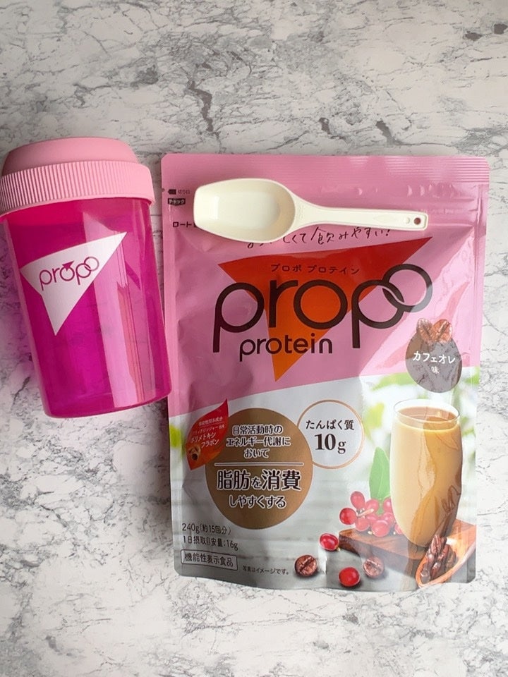 プロポ プロテイン(カフェオレ味)/ロート製薬/その他プロテインを使ったクチコミ(6枚目)