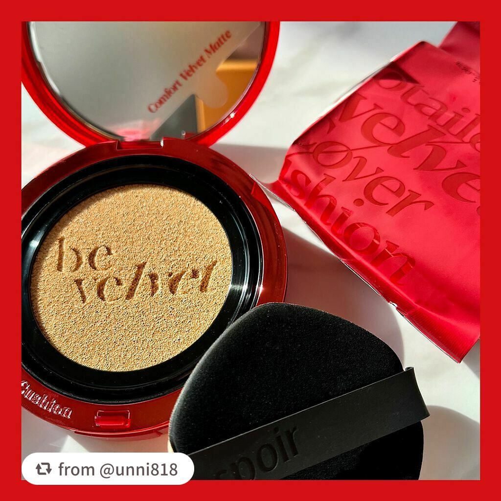 プロテーラービーベルベットカバークッション/espoir/クッションファンデーションを使ったクチコミ(3枚目)