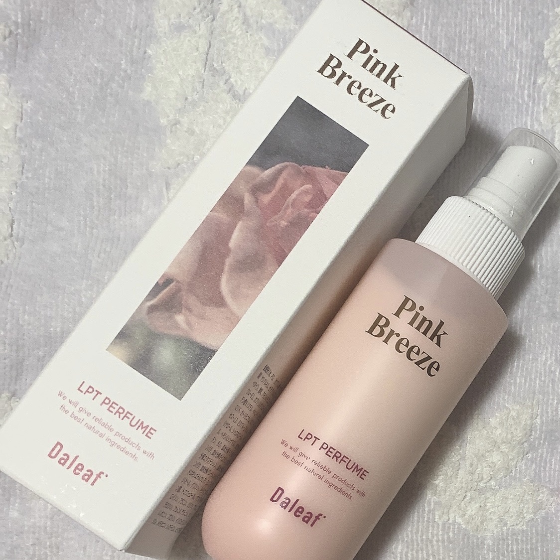 パフュームヘアパックインミスト Pink Breeze/Daleaf/アウトバストリートメントを使ったクチコミ（1枚目）