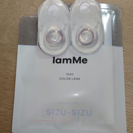 SIZU-SIZU Pink Brown(L)/IamMe/カラーコンタクトレンズの画像