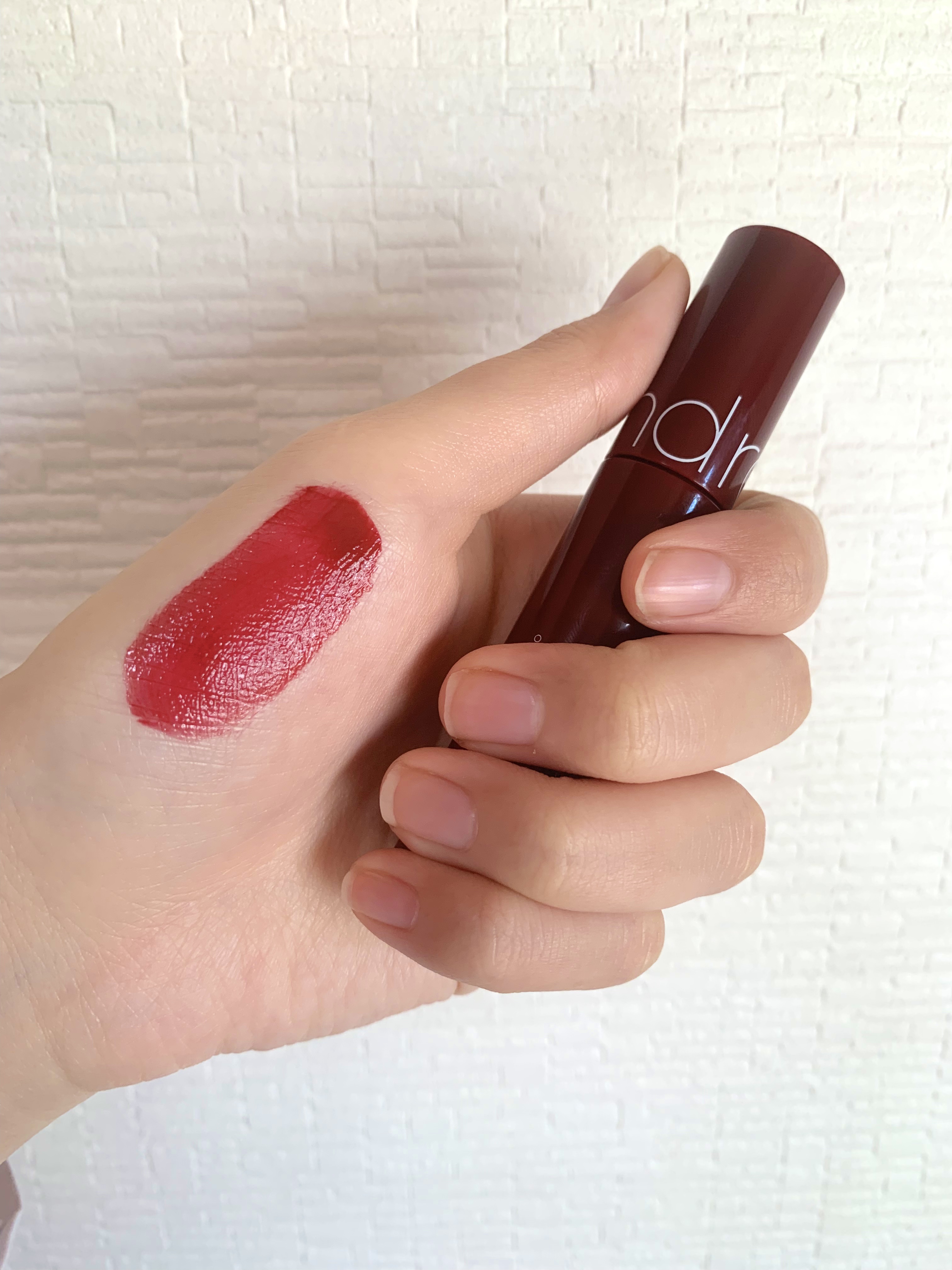 ジューシーラスティングティント/rom&nd/リップティントを使ったクチコミ（1枚目）