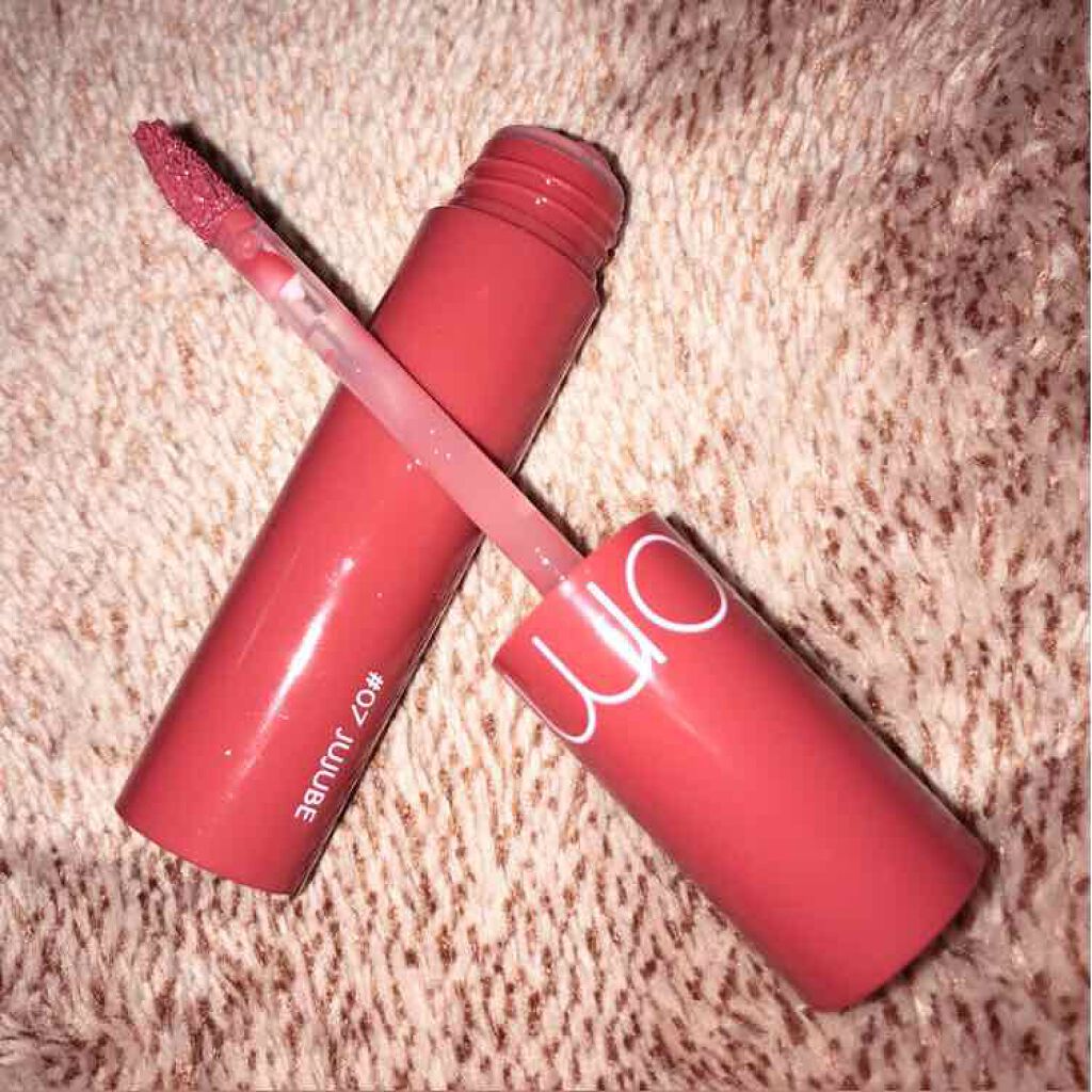 ジューシーラスティングティント/rom&nd/リップティントを使ったクチコミ(2枚目)