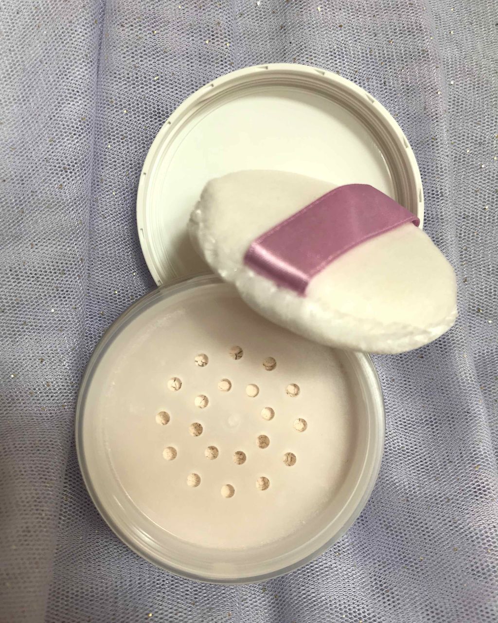 ホワイトピュアパウダー＜ナチュラル＞ ナチュラル/CandyDoll/ルースパウダーを使ったクチコミ（3枚目）