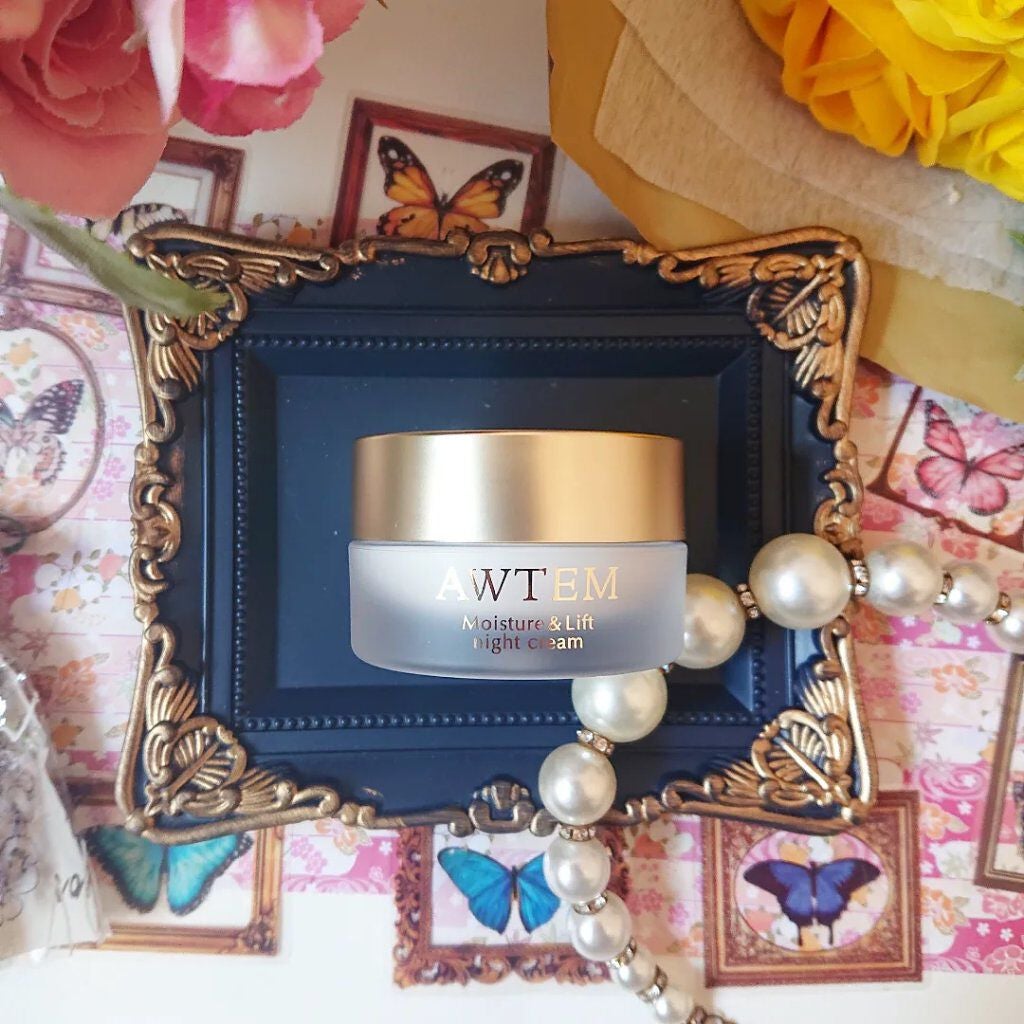 オーテ モイスチャー&リフト ナイトクリーム /AWTEM/フェイスクリームを使ったクチコミ(6枚目)