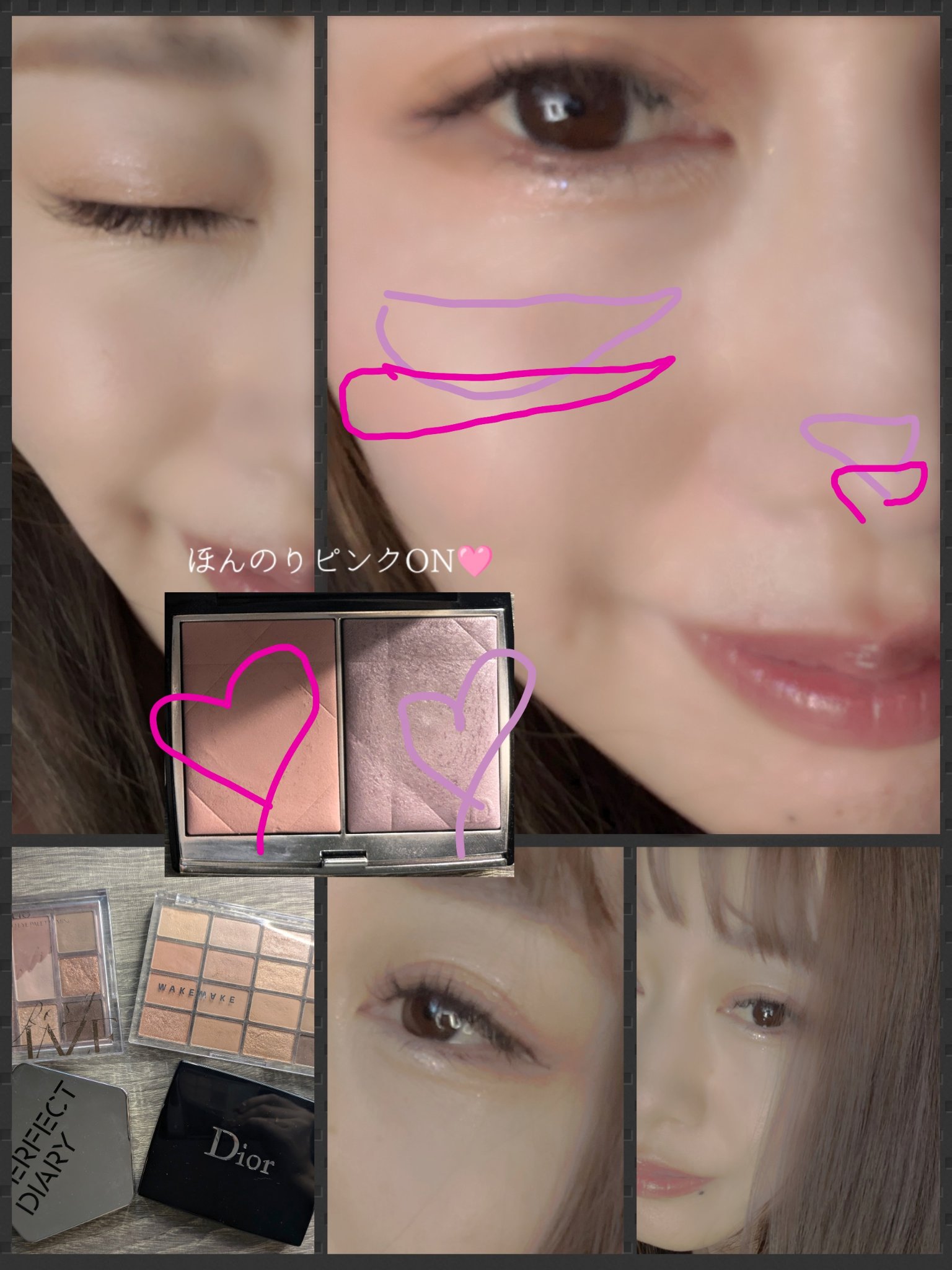 プロ アイパレット ミニ/CLIO/アイシャドウパレットを使ったクチコミ（3枚目）