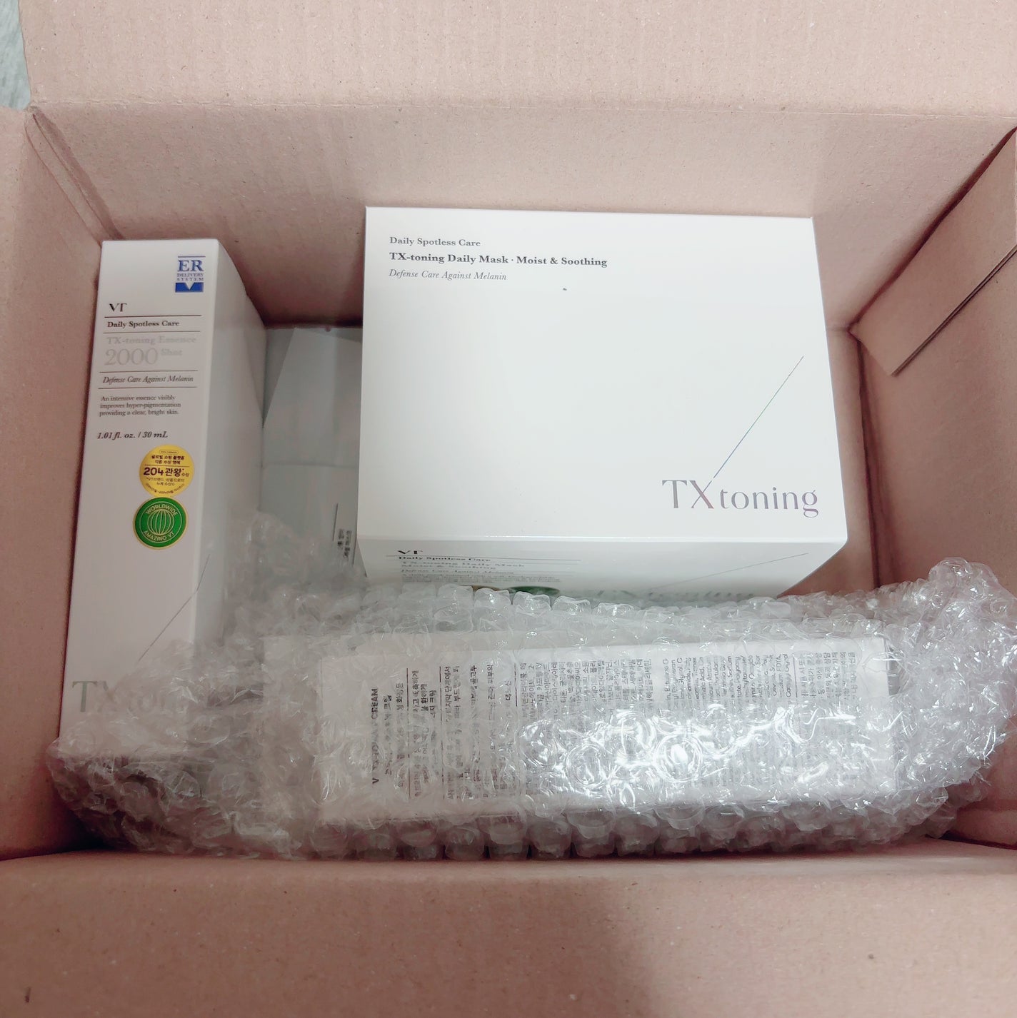 TXトーニングデイリーマスク/VT/その他スキンケアを使ったクチコミ(1枚目)