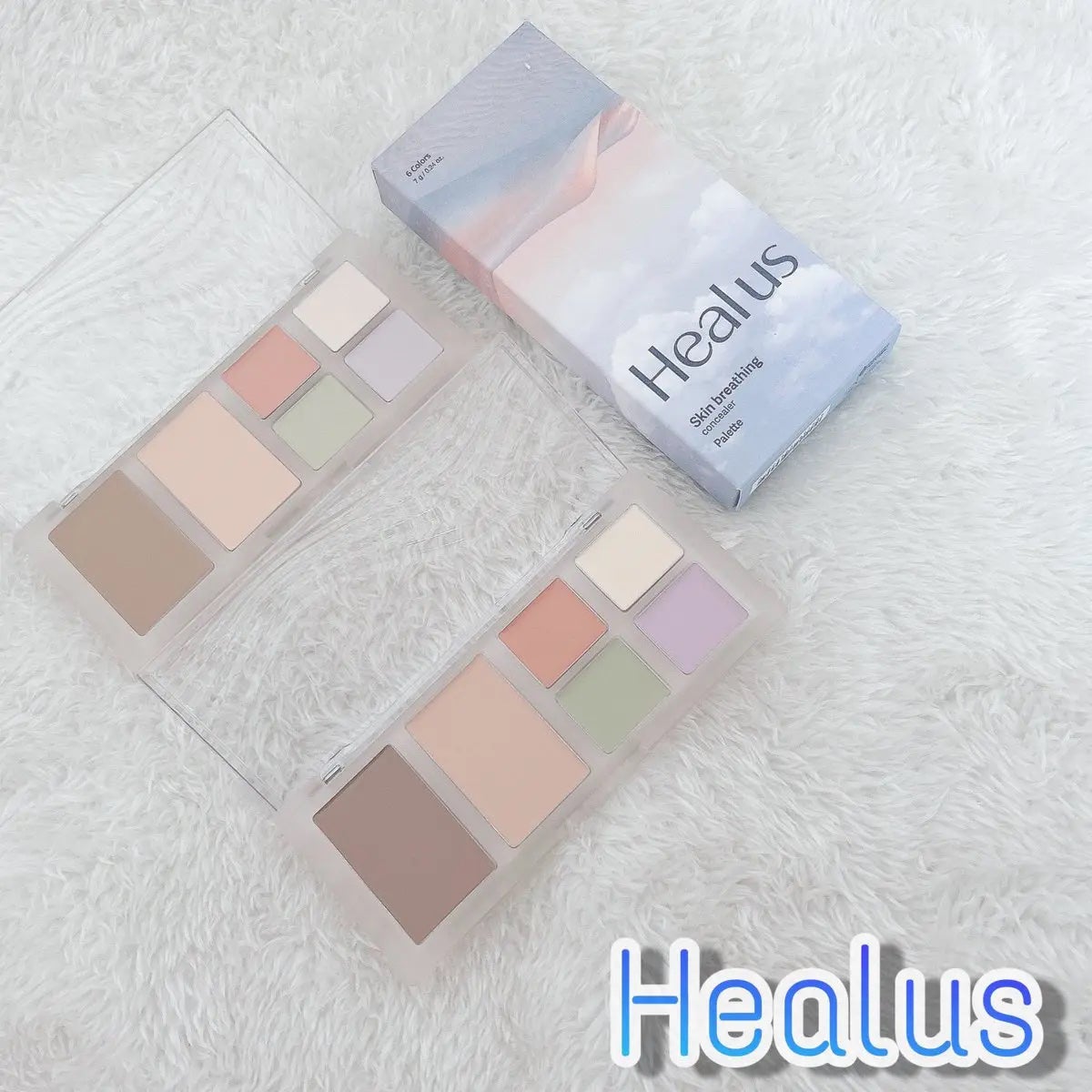 ブリージングコンシーラーパレット/Healus/パレットコンシーラーを使ったクチコミ(1枚目)